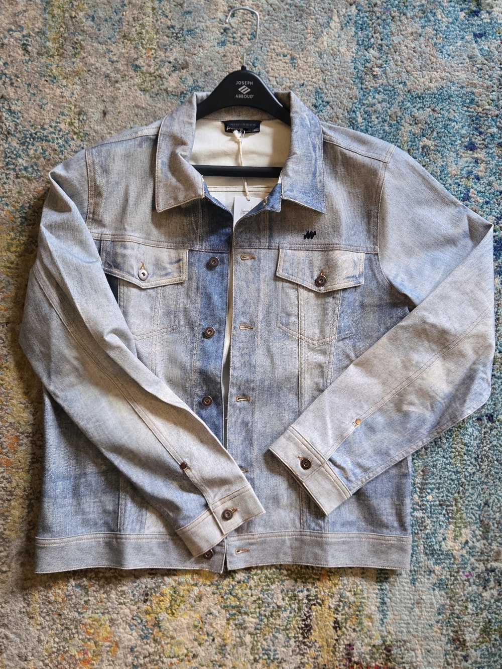 Light Wash Denim Jacket - Parmi Lifewear - Large, Brand New With Tag